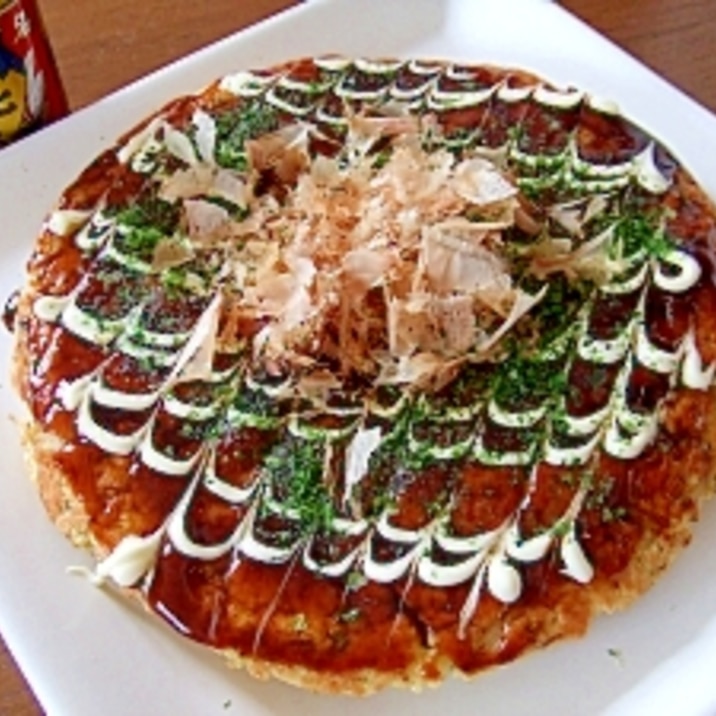 ダイエットに!節約に!おからもやしお好み焼き☆